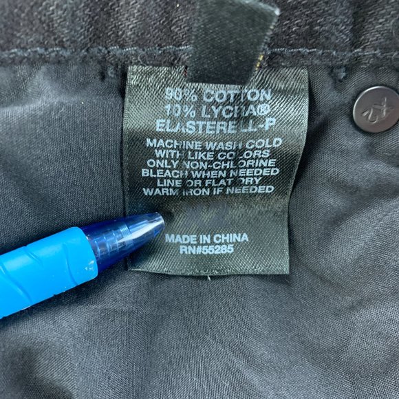 **SOLD**X2 Womens Jeans 2R 2 x 31.5" Black Skinny Low Rise Denim W01 - Picture 13 of 13